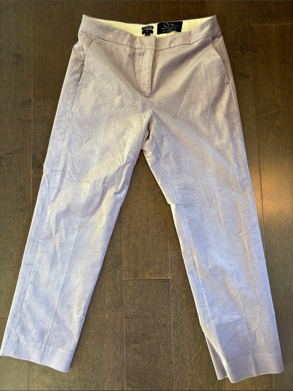 J. Crew Lavender Tailored Trousers